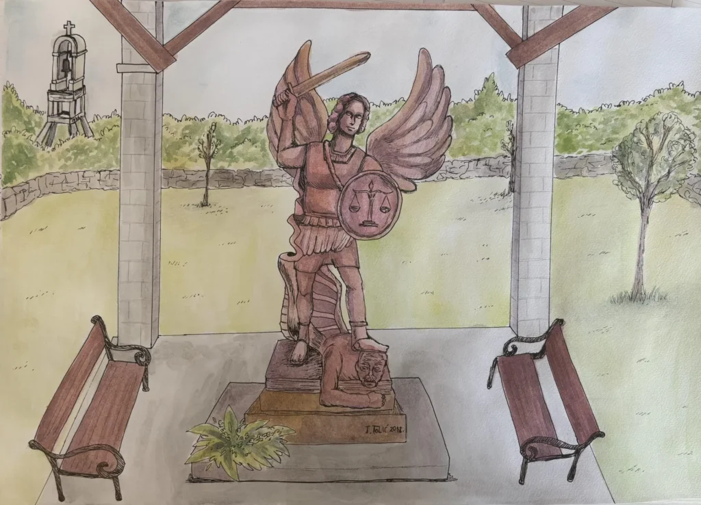 Sveti Mihovil Cerno ( U Cernu, malenom selu Općine Čitluk, nalazi se kip svetog Mihovila arkanđela (2012.godine izgrađen) i zavjetna kapelica posvećena ovome svecu i zvonik (sagrađeni 1936.godine).